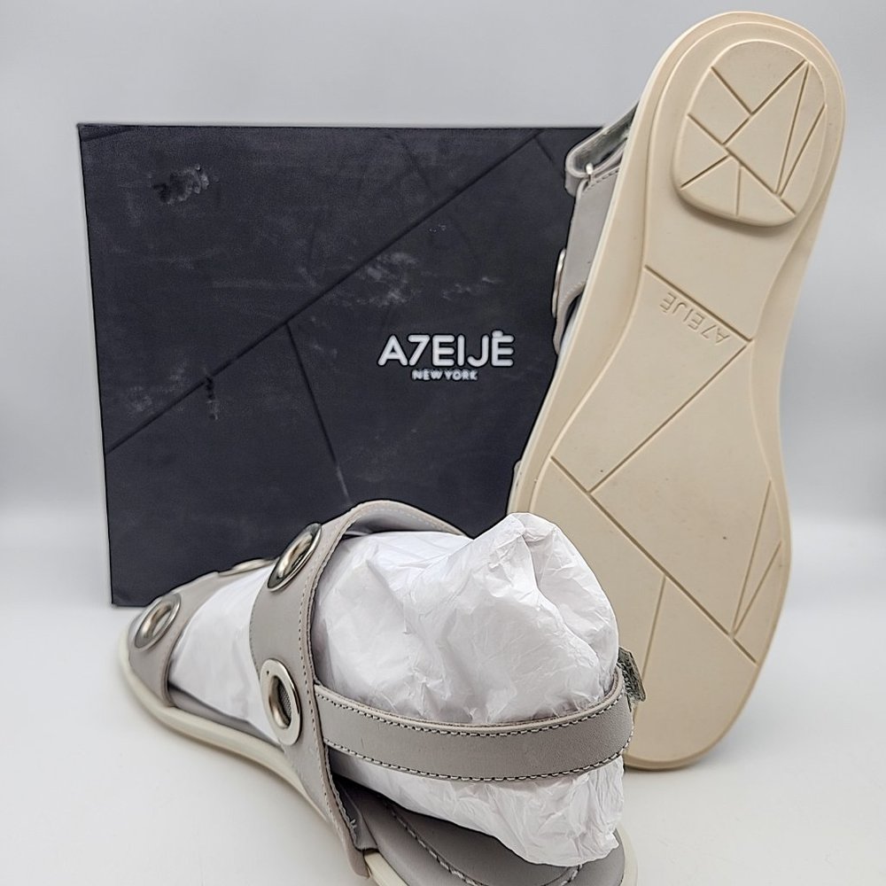 Atelje (Atelje)New York Women's Sandals, Size 6.5/Grey